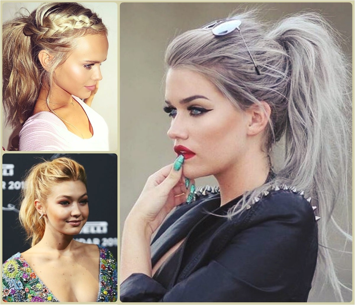 going out ponytail hairstyles