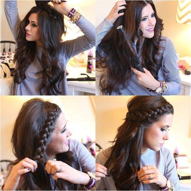 simple hairstyles for school step by step