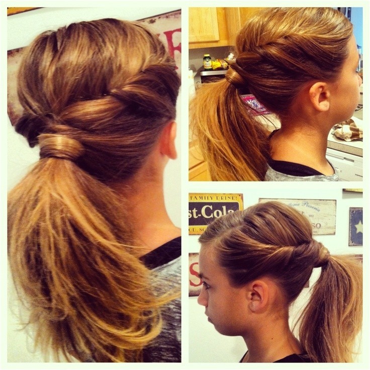 cute ponytail ideas