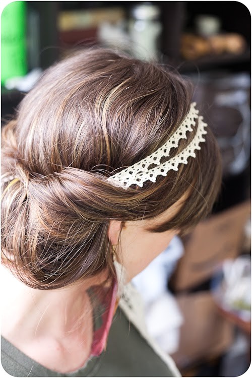 easy boho up do hairstyle tutorial