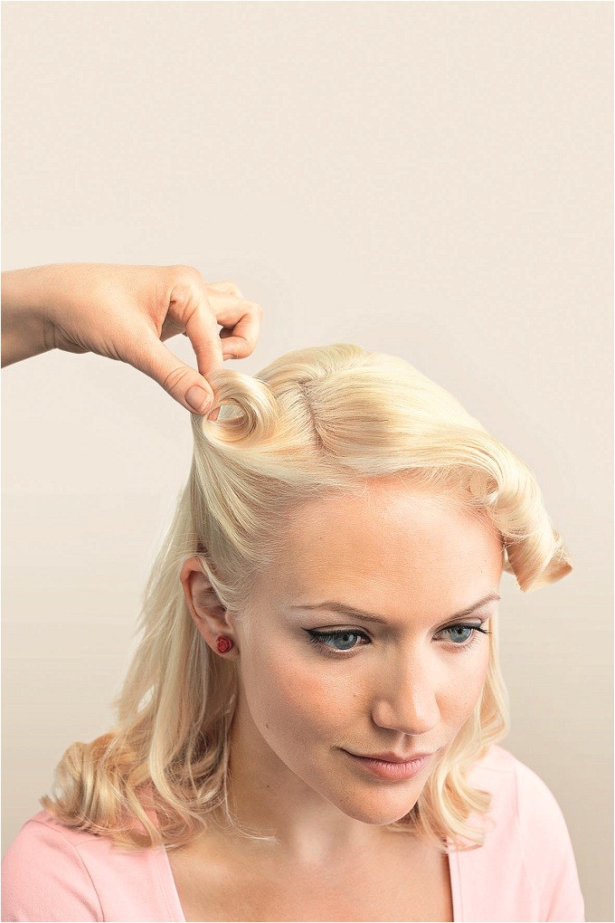 vintage hairstyles in a few easy steps