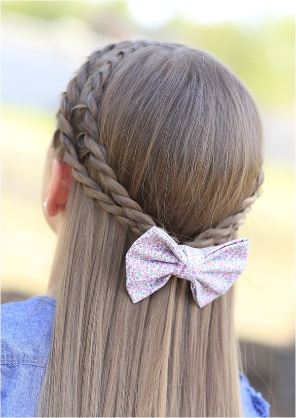 simple easy hairstyles for school girls