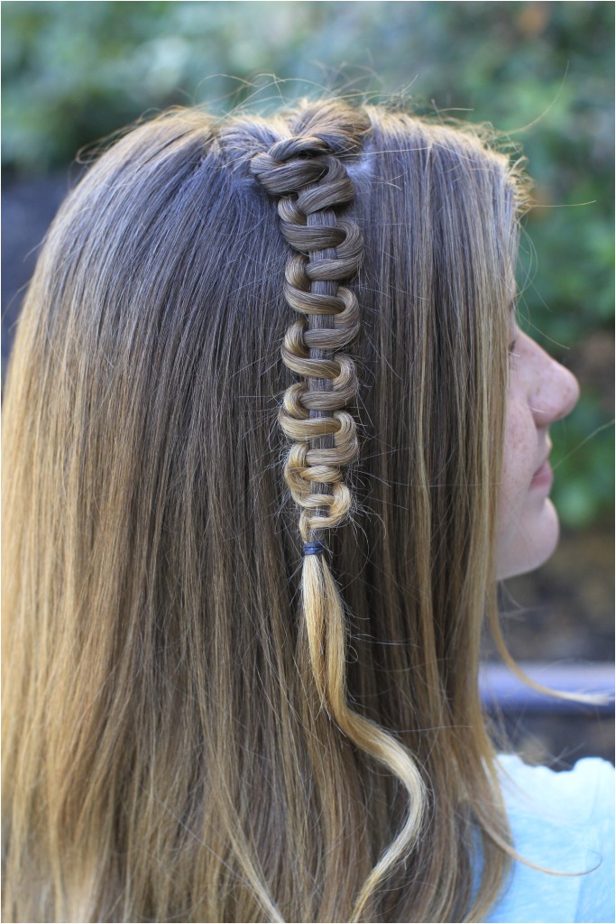 st patricks day hairstyle lucky do 4 tween slide up braid