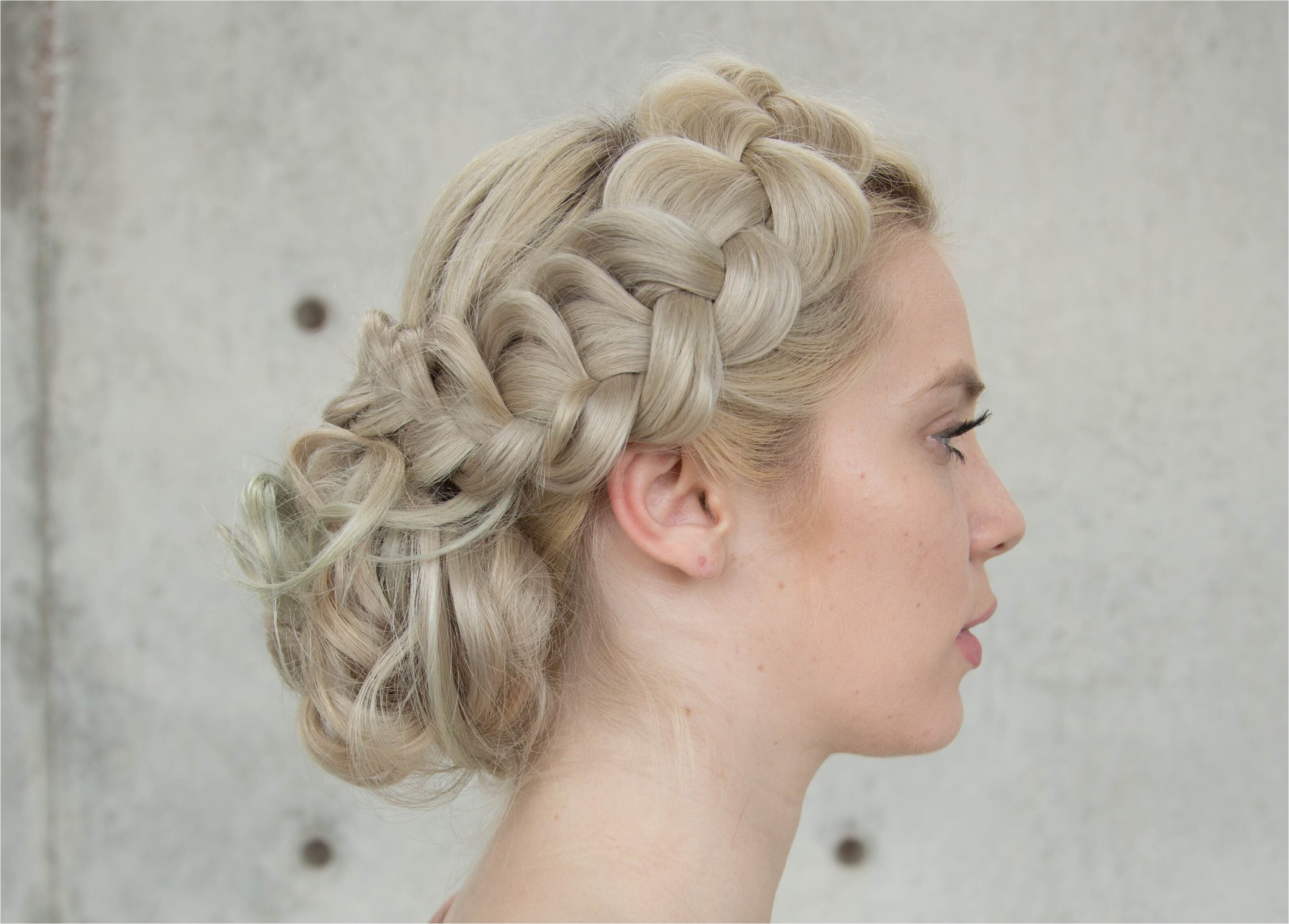 braided upstyle