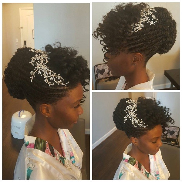 15 superb natural hairstyles for weddings