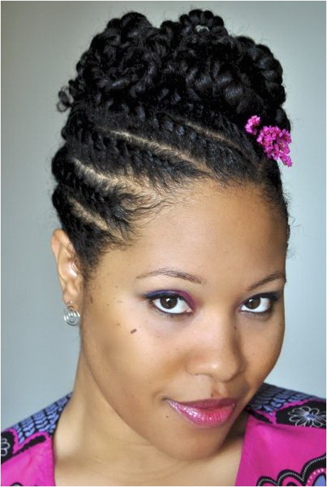 flat twist hairstyles for black women