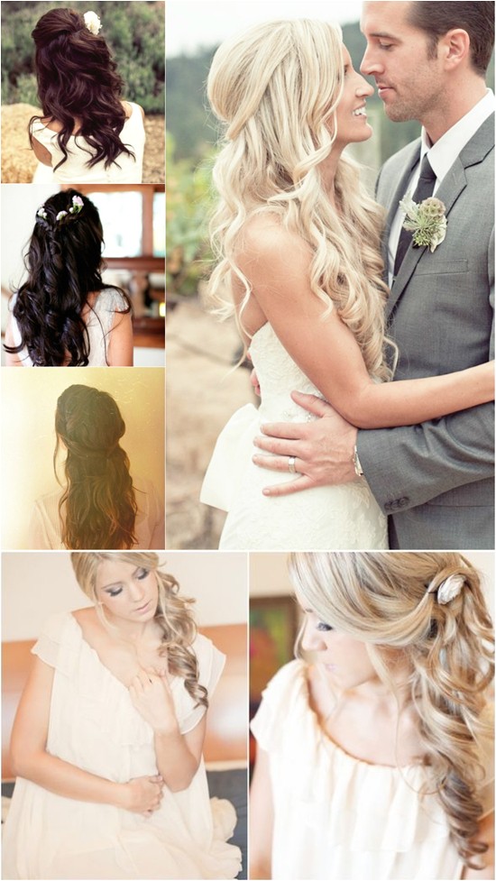 5 selected trend and romantic bride hairstyles for fall wedding 2013 blog61