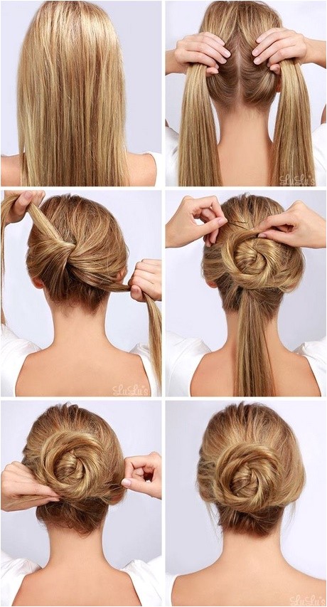 simple hairstyles to do at home