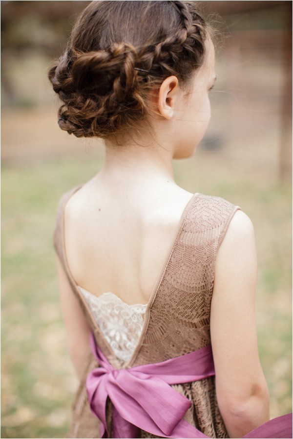 super cute little girl hairstyles for wedding