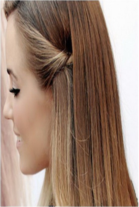 easy hairstyles for long hair to do at home