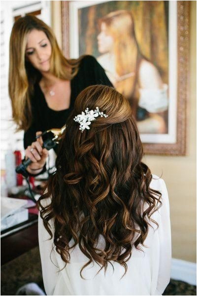 bridesmaid wedding hairstyles for long hair