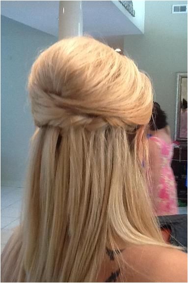 half up half down wedding hairstyle ideas for short hair brides bridesmaids