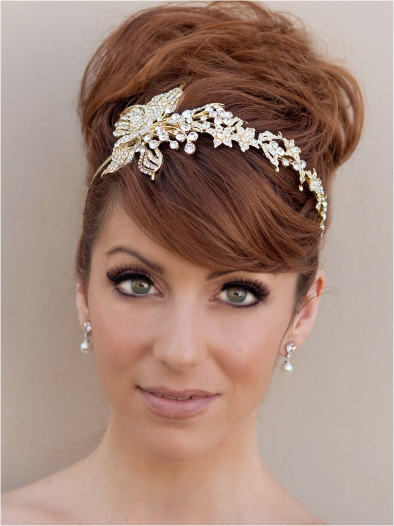 wedding hairstyles with headband
