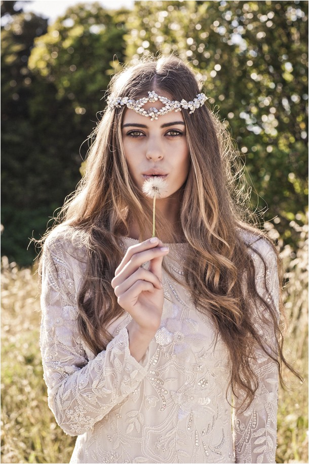 boho bridal accessories from bo luca