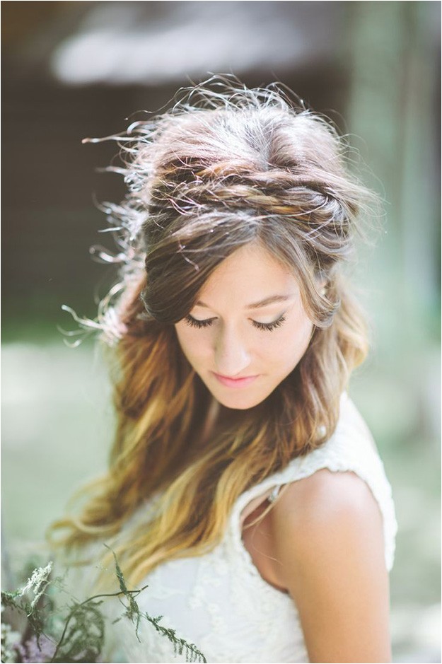 20 brilliantly beautiful examples of boho wedding hair