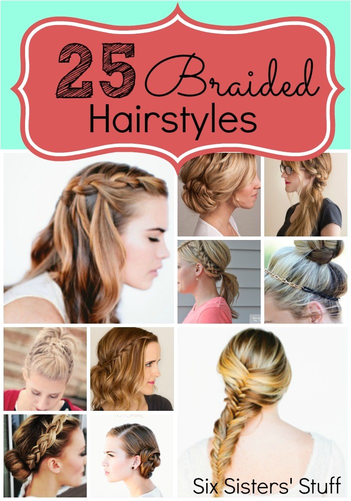 25 easy hairstyles with braids