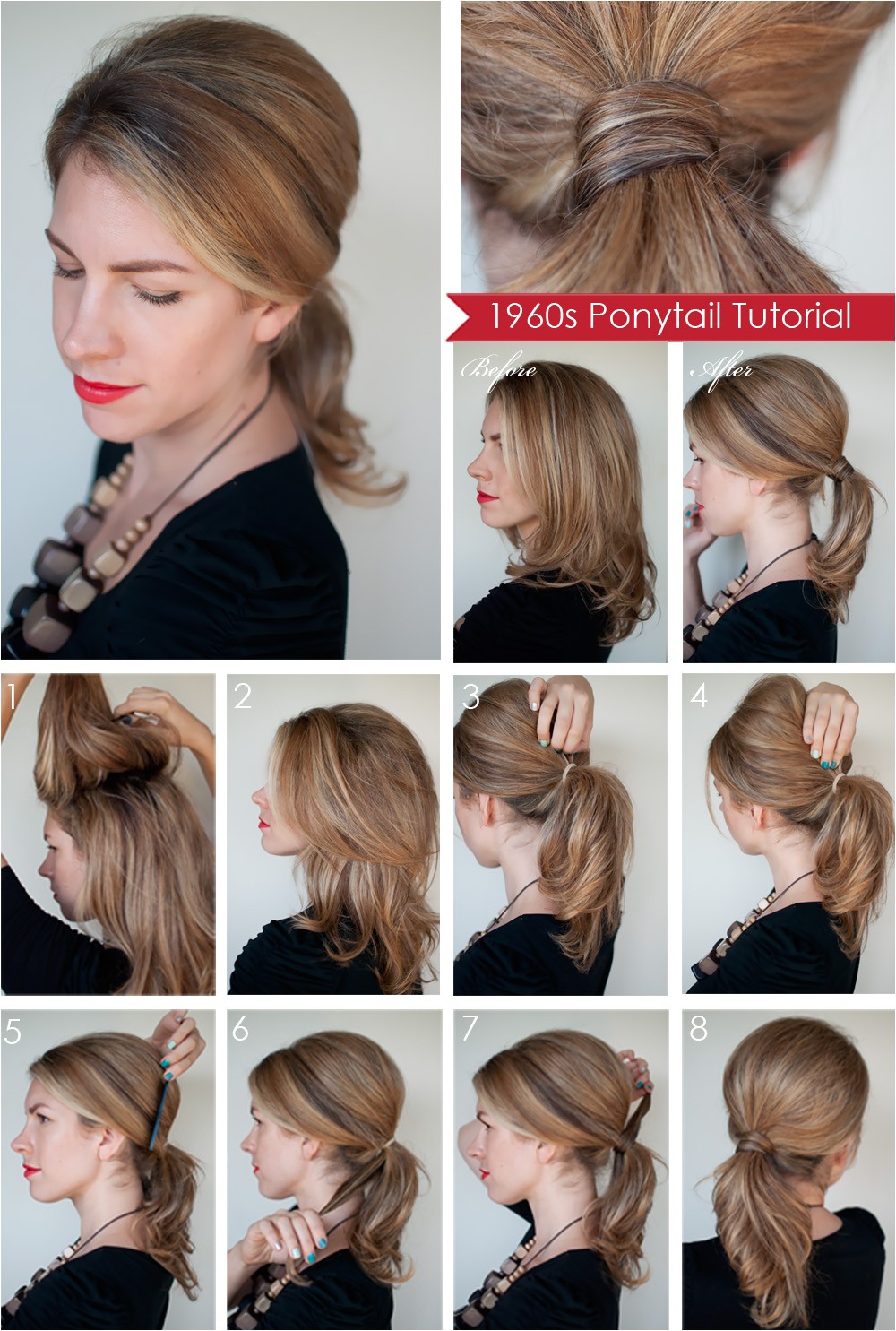 How to Make A Easy Hairstyle Hairstyle How to Create A 1960s Style Ponytail Hair Romance