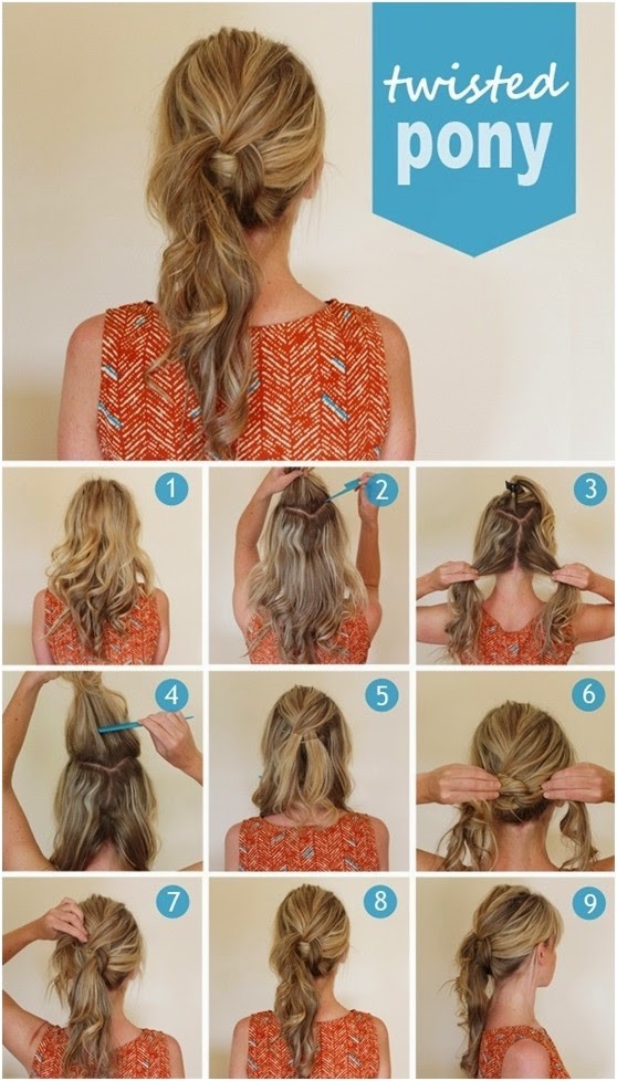 5 cute and easy ponytail hairstyles