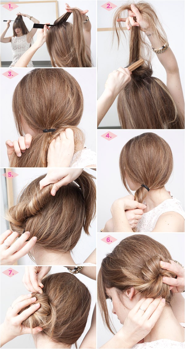 easy five minutes hairstyles tutorials