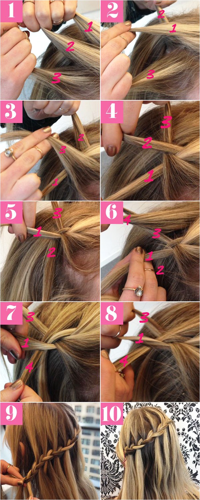 easy step by step hairstyle tutorials for medium length hair