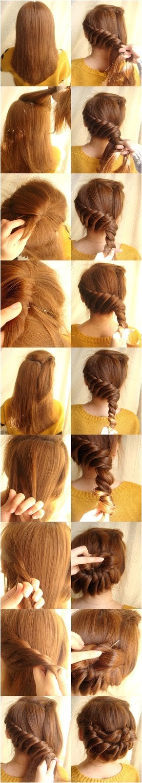 step by step hairstyles easy made