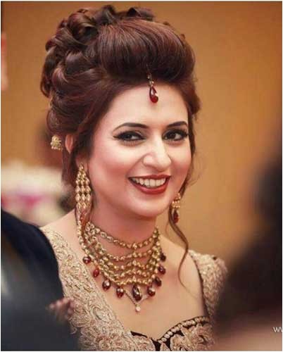 pretty indian wedding hairstyles for indian brides updos braid curls