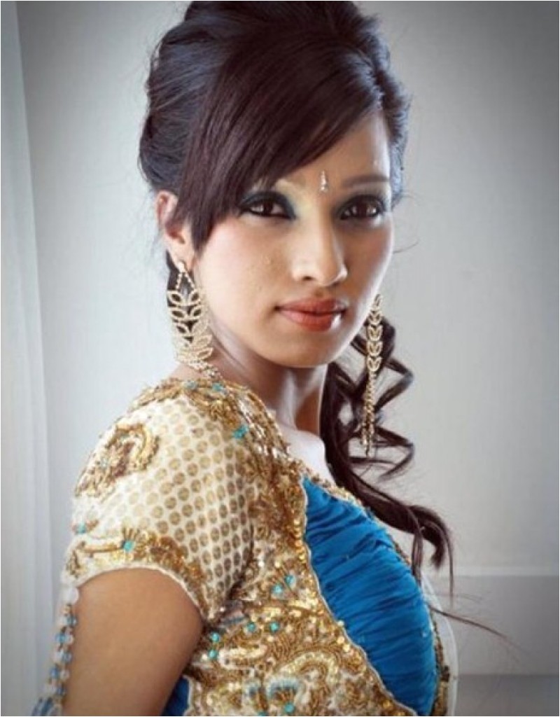 indian bridal hairstyles on pinterest