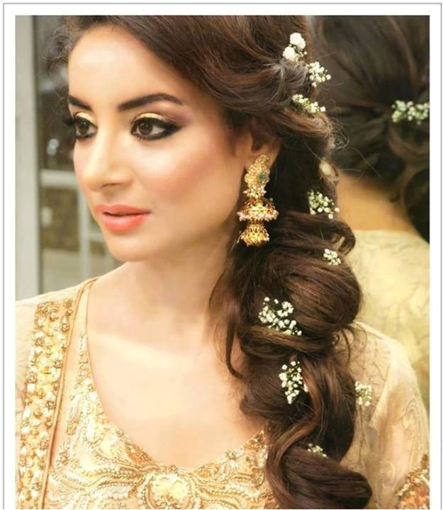 latest pakistani bridal wedding hairstyles trends 2016 2017