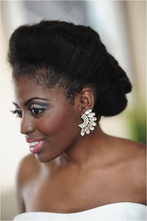 charming black women wedding hairstyles