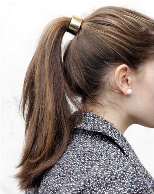 10 lovely ponytail hair ideas long hair easy within 5 minute