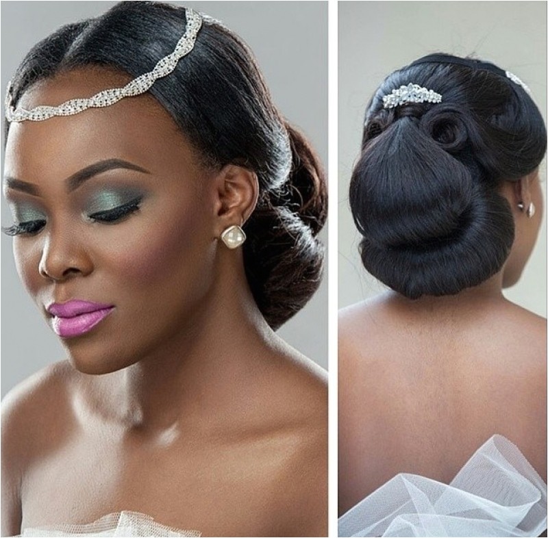 2017 chic nigerian wedding hairstyles
