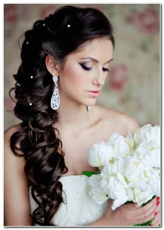 wedding bridal hairstyles for long hair