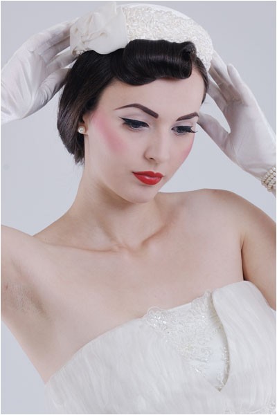 old hollywood glamour wedding hairstyles