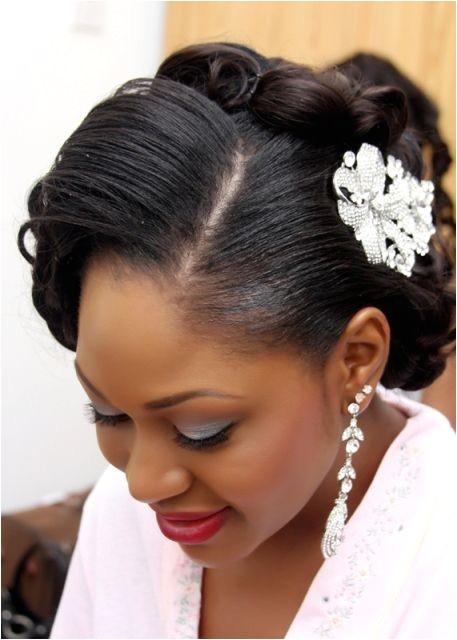5 breathtaking oval face wedding hairstyles for black women