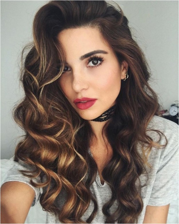 curls hairstyles for night out