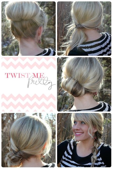 20 easy and chic updo hairstyles for medium hair