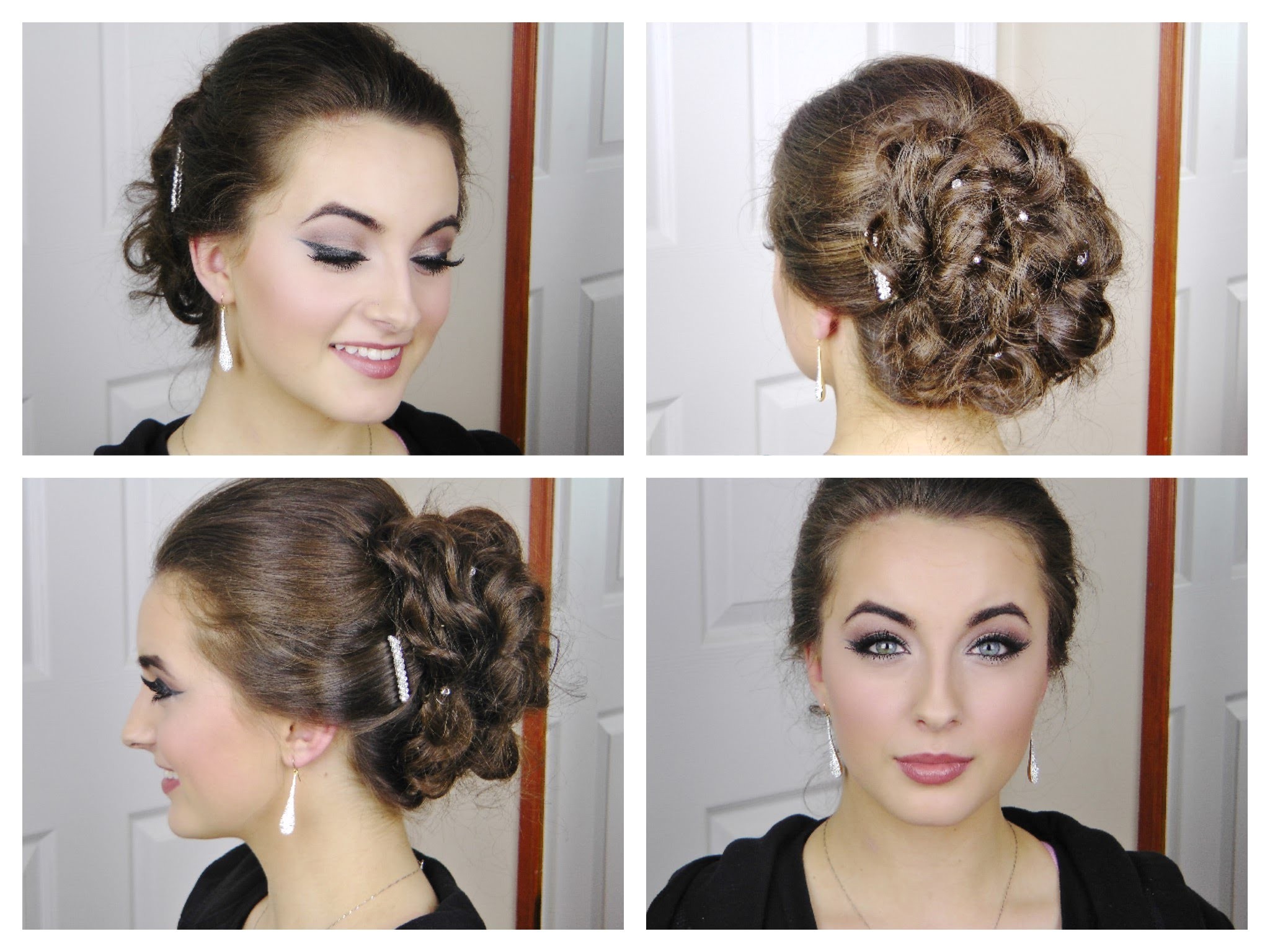 prom hairstyles to do at home