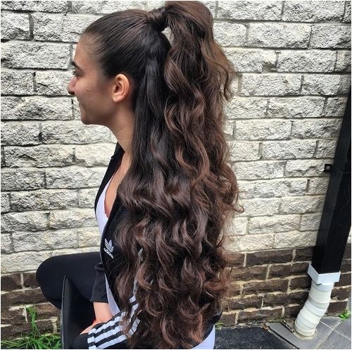 easy hairstyles long thick hair