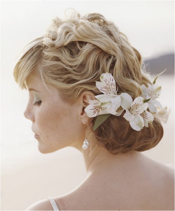 relaxed updo wedding hairstyle