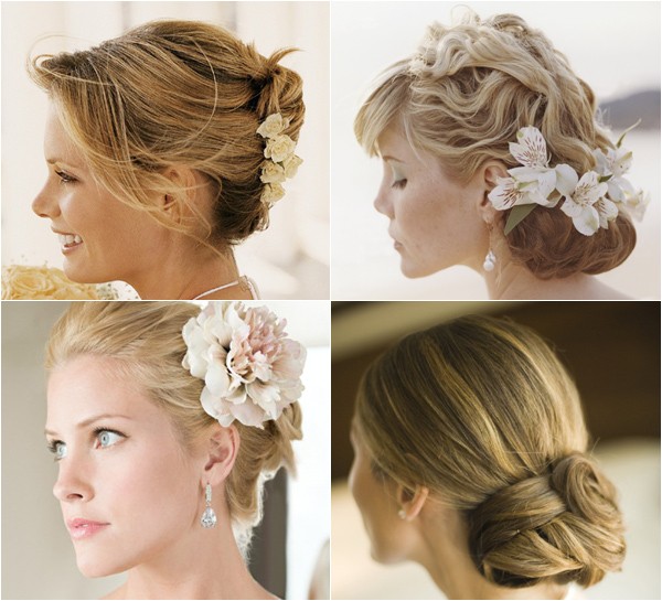 the relaxed updo for an amorous dainty wedding hairstyle