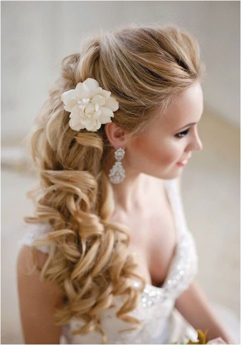 40 gorgeous side swept wedding hairstyles