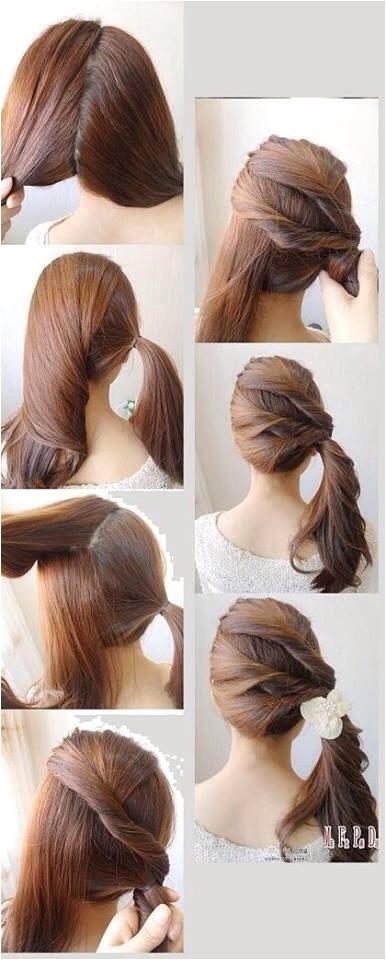 easy n simple hairstyles