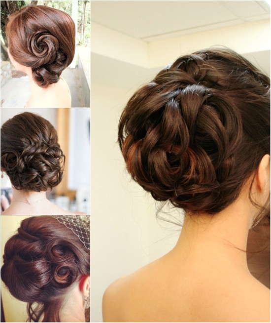 simple bridesmaid hairstyles