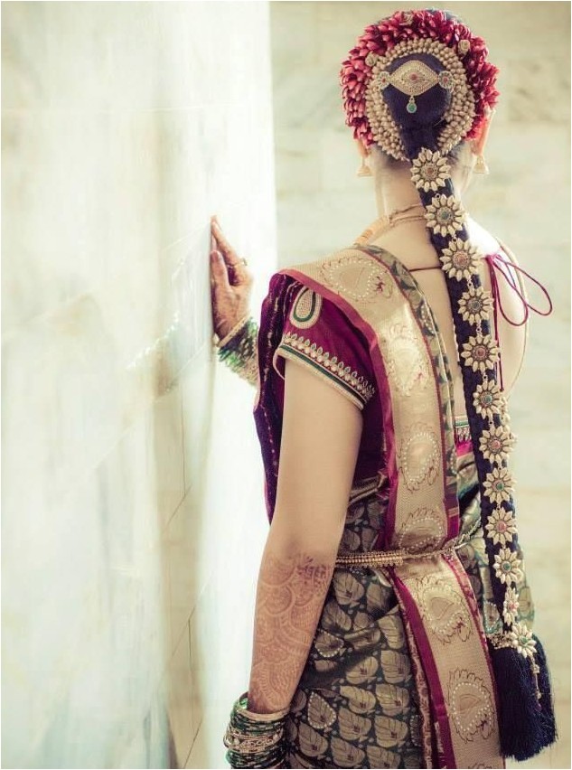 new south indian bridal hairstyles for wedding