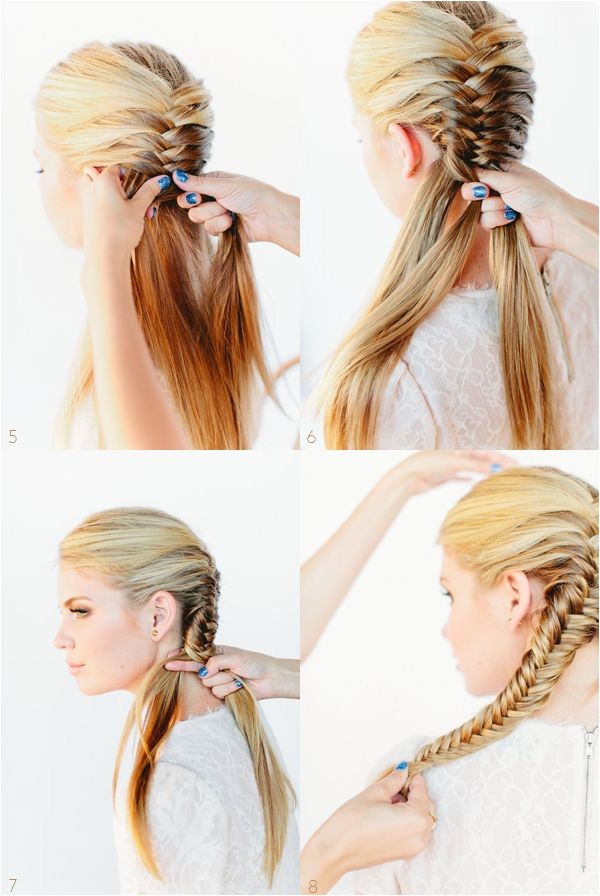simple hairstyles for school step by step