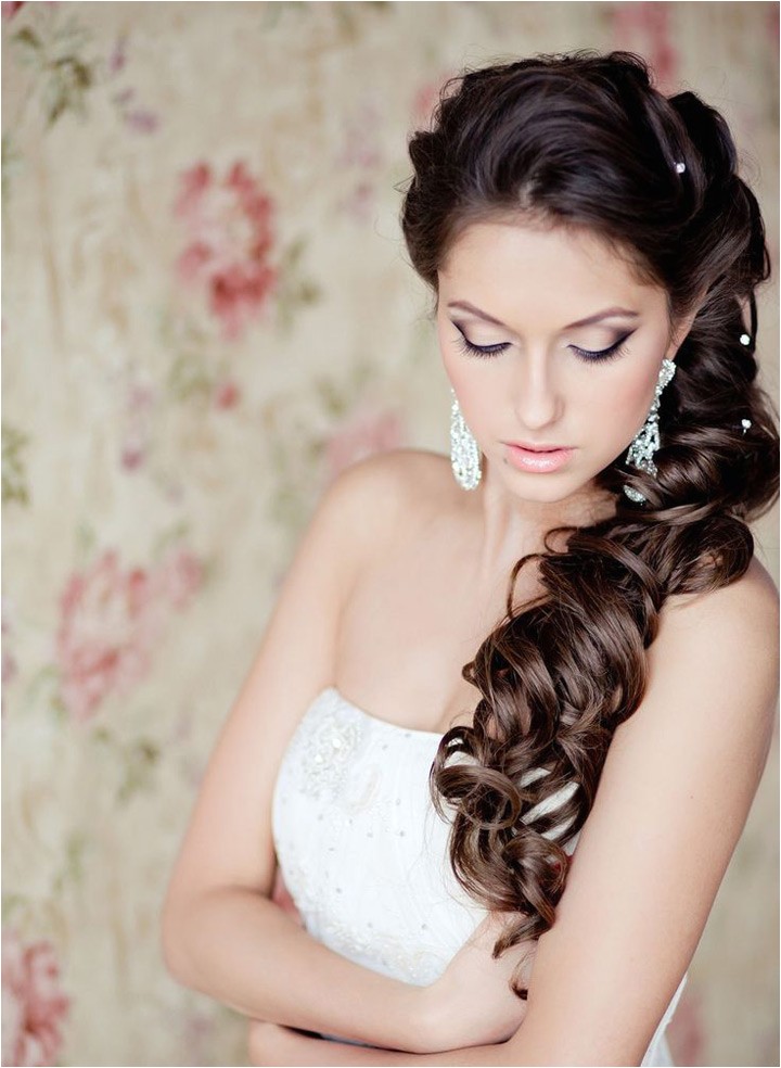 side swept wedding hairstyles to inspire