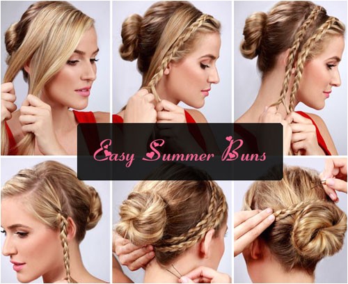 easy bun hairstyle tutorials summers top 10