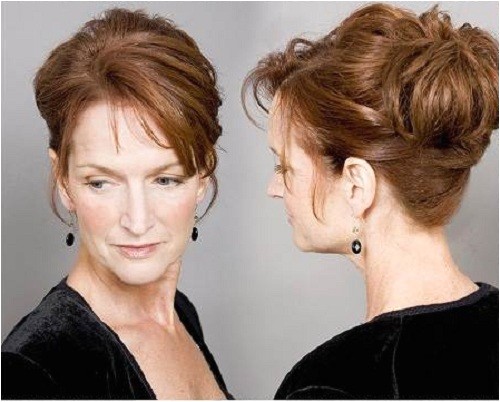 updos for mothers of the bride in younger look