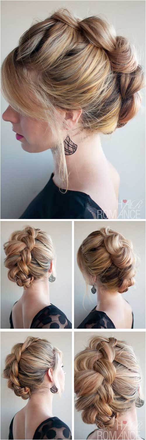 20 easy long hair updos