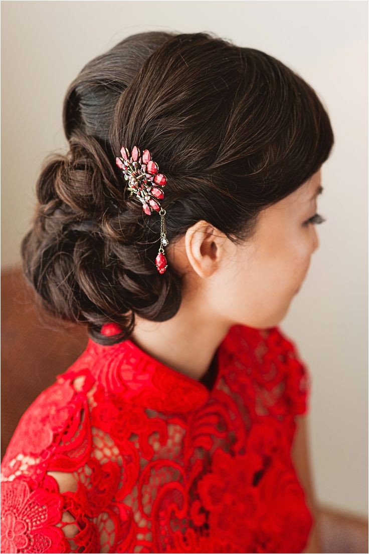 vietnamese wedding hairstyles